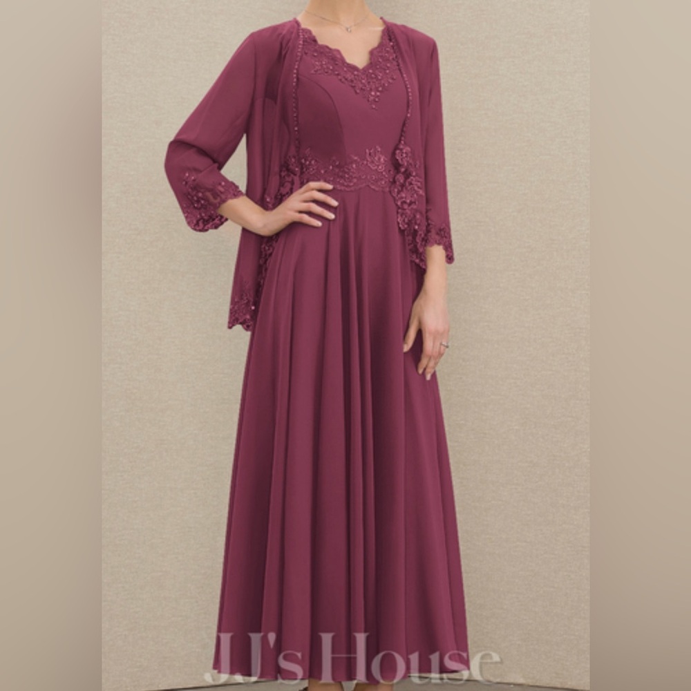 Mother of the bridge JJ’s House dress 179203 color mulberry size 26W